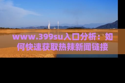 www.399su入口分析：如何快速获取热辣新闻链接