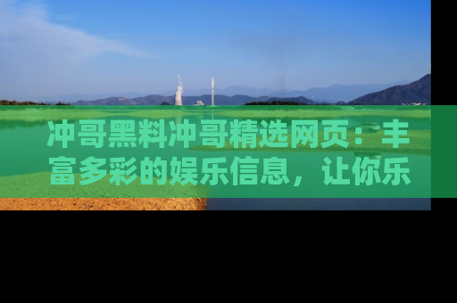 冲哥黑料冲哥精选网页：丰富多彩的娱乐信息，让你乐不停息