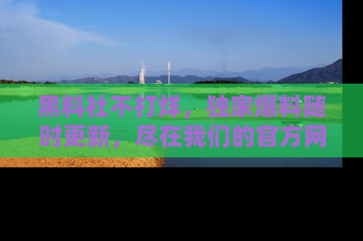 黑料社不打烊，独家爆料随时更新，尽在我们的官方网站网址！