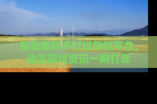 明星黑料不打烊导航平台，动漫游戏资讯一网打尽