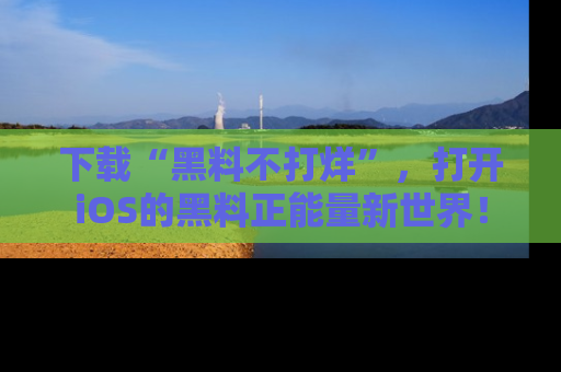 下载“黑料不打烊”，打开iOS的黑料正能量新世界！