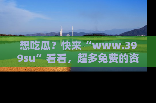 想吃瓜？快来“www.399su”看看，超多免费的资源让你尽情享受！